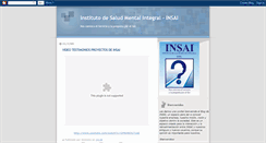 Desktop Screenshot of elblogdeinsai.blogspot.com