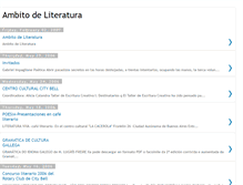 Tablet Screenshot of literariacb.blogspot.com