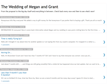 Tablet Screenshot of meganandgrantswedding.blogspot.com