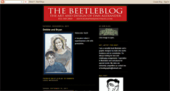 Desktop Screenshot of beetslog.blogspot.com