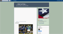 Desktop Screenshot of chileeldiariovivir.blogspot.com