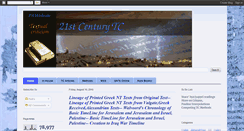 Desktop Screenshot of nttextualcriticism.blogspot.com