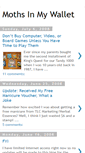 Mobile Screenshot of mothsinmywallet.blogspot.com