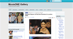 Desktop Screenshot of movieonegallery.blogspot.com