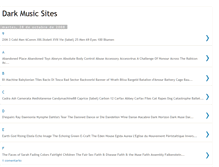 Tablet Screenshot of darkmusicsites.blogspot.com
