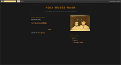 Desktop Screenshot of holymoseswash.blogspot.com