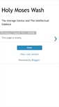 Mobile Screenshot of holymoseswash.blogspot.com