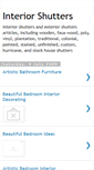 Mobile Screenshot of all-interior-shutters.blogspot.com