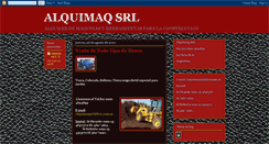 Desktop Screenshot of alquimaqlp.blogspot.com