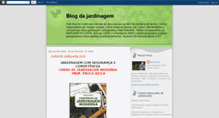 Desktop Screenshot of blogdajardinagem.blogspot.com