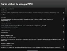 Tablet Screenshot of cursovirtualdecirugia.blogspot.com