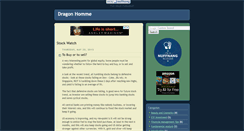 Desktop Screenshot of dragonhomme.blogspot.com