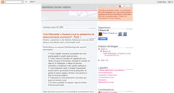 Desktop Screenshot of manifestotorresvedras.blogspot.com