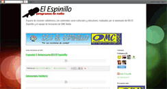 Desktop Screenshot of programasderadioelespinillo.blogspot.com