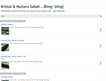 Tablet Screenshot of kristal-mutiara-sabah2u.blogspot.com