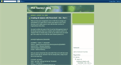 Desktop Screenshot of phawley.blogspot.com
