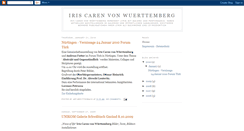 Desktop Screenshot of iris-vonwuerttemberg.blogspot.com
