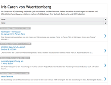 Tablet Screenshot of iris-vonwuerttemberg.blogspot.com