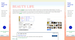 Desktop Screenshot of ourbeautylife.blogspot.com