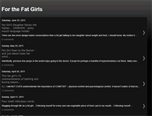 Tablet Screenshot of forthefatgirls.blogspot.com
