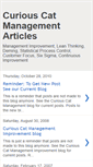Mobile Screenshot of curiouscatmanagement.blogspot.com