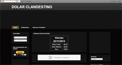 Desktop Screenshot of clandestino-venezuela.blogspot.com