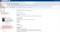 Desktop Screenshot of faithnprinciple.blogspot.com