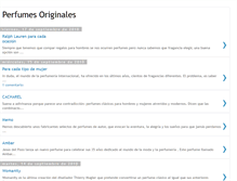 Tablet Screenshot of mundo-perfumes.blogspot.com