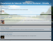 Tablet Screenshot of iesrmuntaner-valencia.blogspot.com