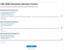 Tablet Screenshot of kameleonrc.blogspot.com