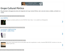 Tablet Screenshot of grupoportico.blogspot.com