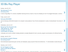 Tablet Screenshot of 3dblurayplayer.blogspot.com