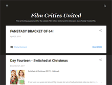 Tablet Screenshot of filmcriticsunited.blogspot.com