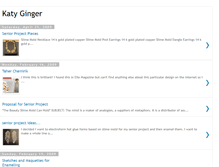 Tablet Screenshot of katyginger.blogspot.com