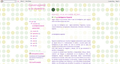 Desktop Screenshot of construyendolonuestro.blogspot.com