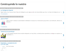 Tablet Screenshot of construyendolonuestro.blogspot.com