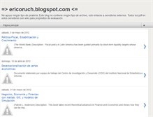 Tablet Screenshot of ericoruch.blogspot.com