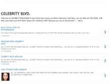 Tablet Screenshot of celebrity-boulevard.blogspot.com