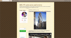 Desktop Screenshot of billstvreviews.blogspot.com