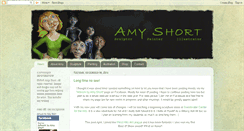 Desktop Screenshot of amyshortart.blogspot.com