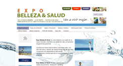 Desktop Screenshot of expobellezaysalud.blogspot.com