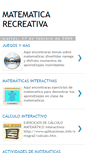 Mobile Screenshot of lamatematicaesdivertida.blogspot.com
