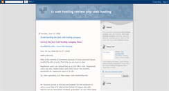 Desktop Screenshot of ix-web-hosting-review-28.blogspot.com