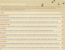 Tablet Screenshot of musicreliefjapan.blogspot.com