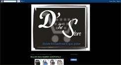 Desktop Screenshot of dtostore.blogspot.com