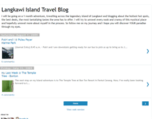 Tablet Screenshot of langkawitravelblogger.blogspot.com