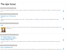 Tablet Screenshot of apescout.blogspot.com