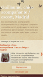 Mobile Screenshot of guillaumeescort.blogspot.com