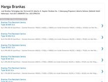 Tablet Screenshot of harga-brankas.blogspot.com