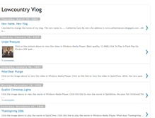 Tablet Screenshot of lowcountryvlog.blogspot.com